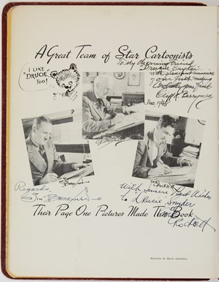 Lot 177 - The story of 1948, an important election year, as told by “The Washington Star’s” cartoonists