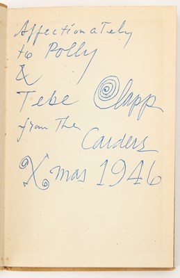 Lot 283 - Inscribed by Alexander Calder