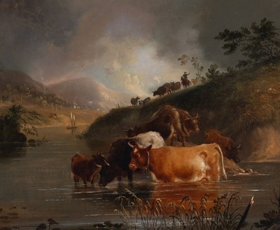 Lot 12 - Alvan Fisher (American, 1792-1863)