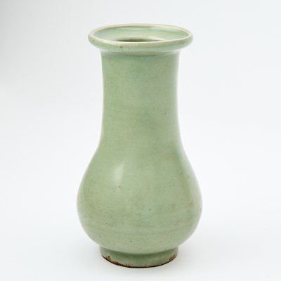 Lot 623 - A Small Chinese Longquan-Type Celadon Vase