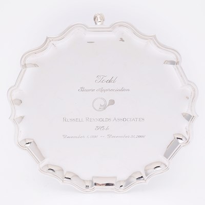 Lot 193 - George V Sterling Silver Salver