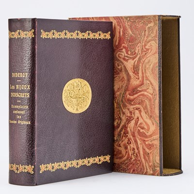 Lot 227 - Diderot's libertine classic Les bijoux Indiscrets, with original watercolors and drawings