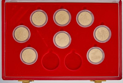 Lot 530 - France 1992 Albertville Olympic Gold issues