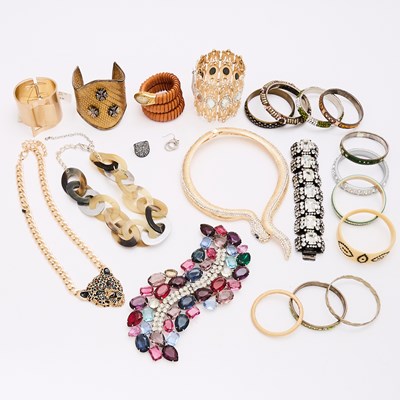 Lot 556 - Group of Fashion Costume Jewelry