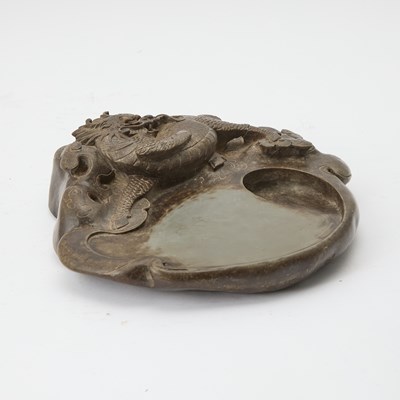 Lot 112 - A Chinese 'Pixiu' Inkstone
