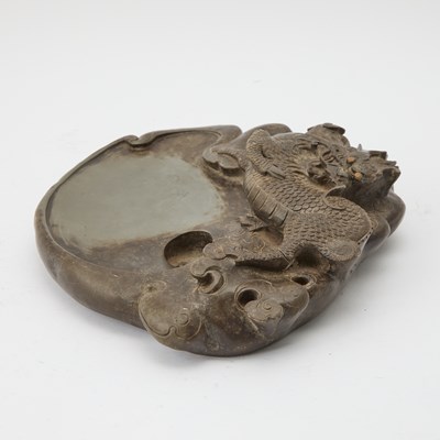 Lot 112 - A Chinese 'Pixiu' Inkstone