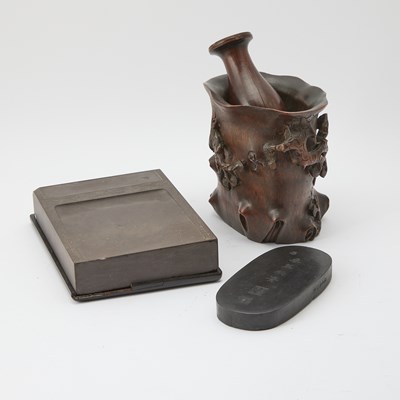 Lot 600 - A Chinese Scholarly Assortment