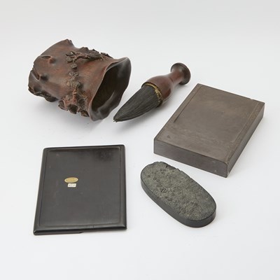 Lot 600 - A Chinese Scholarly Assortment