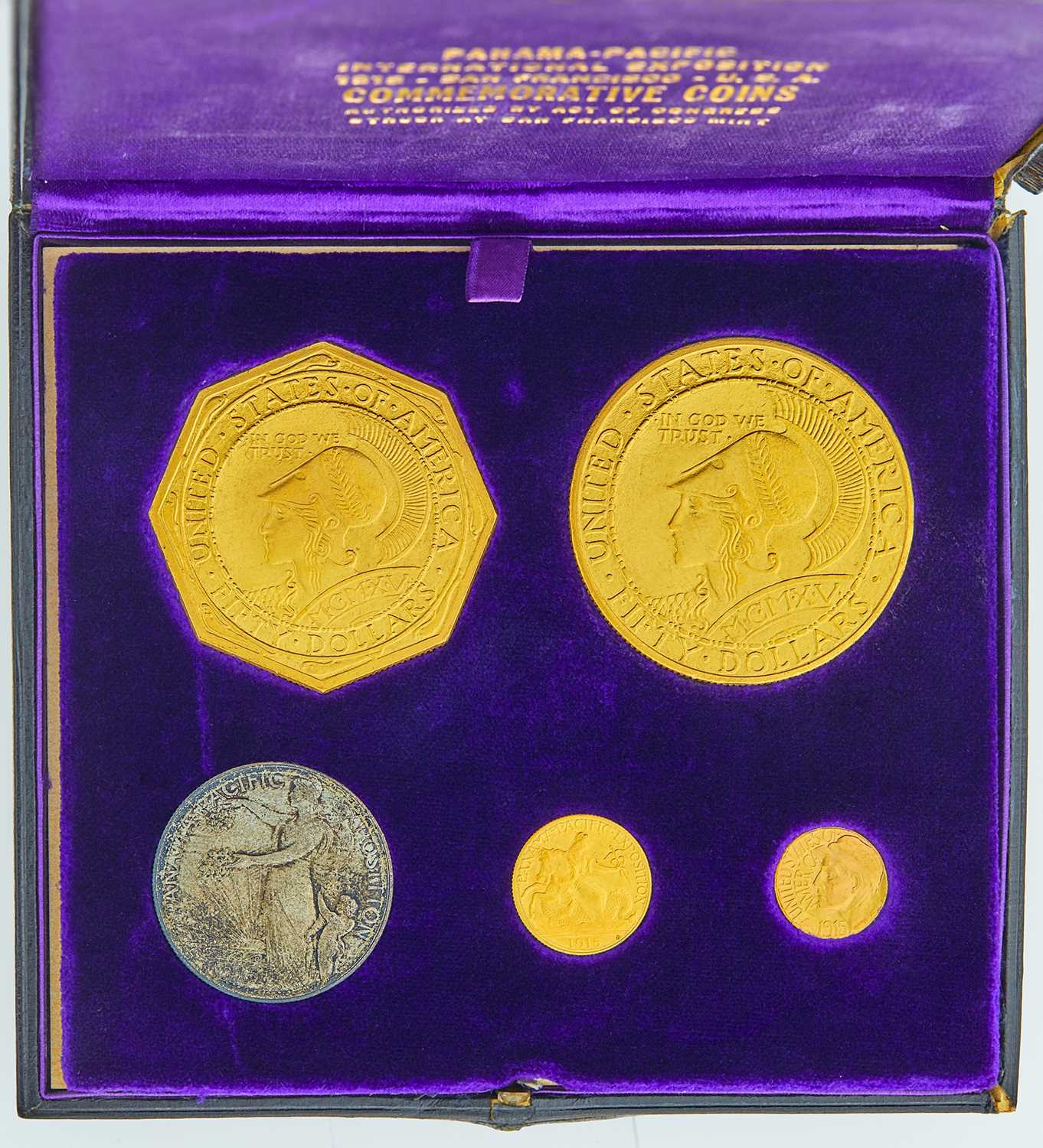 Lot 512 - United States 1915-S Panama-Pacific Five
