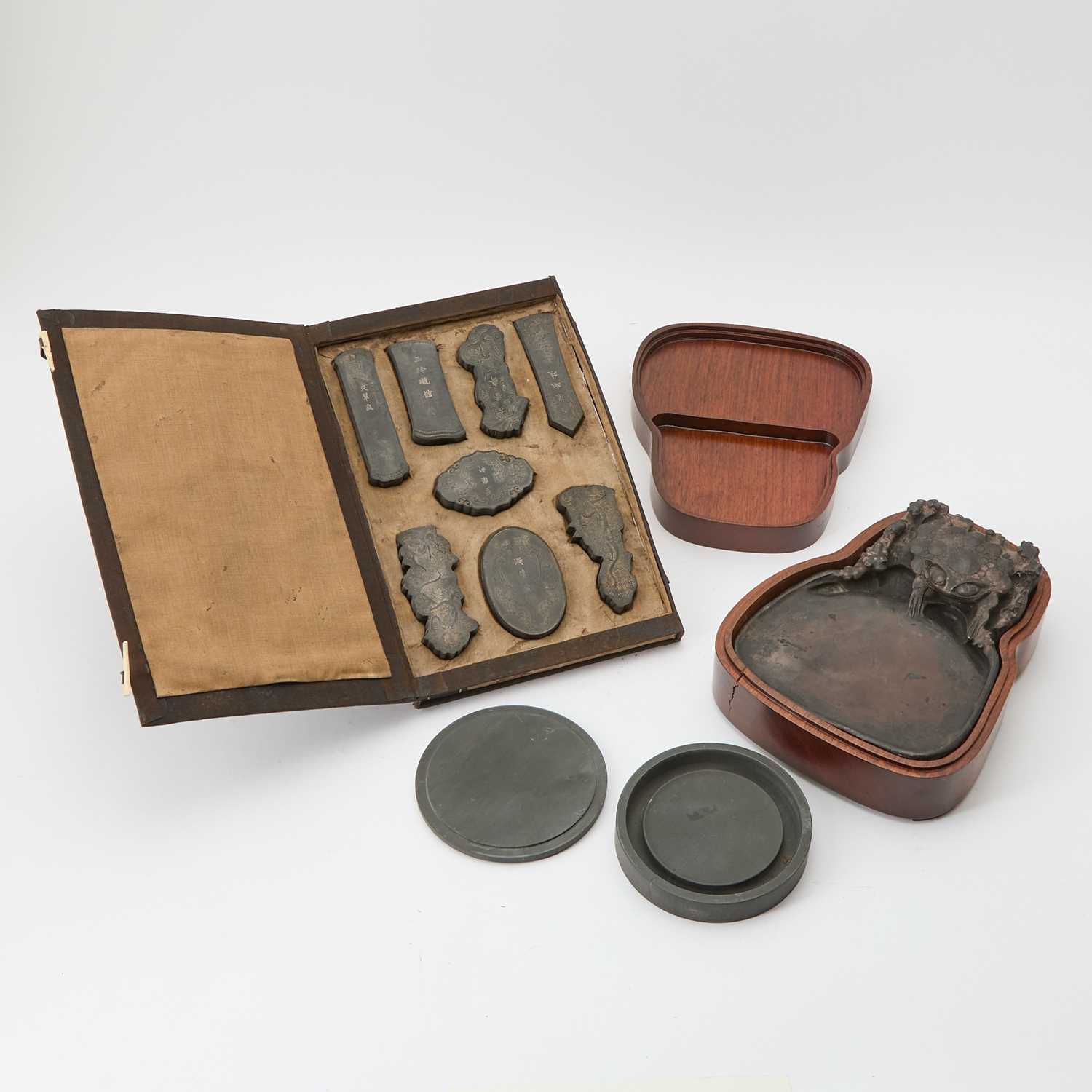 Lot 109 - A Group of Chinese Scholarly Objects