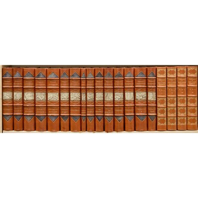 Lot 181 - A striking set of Art Deco bindings