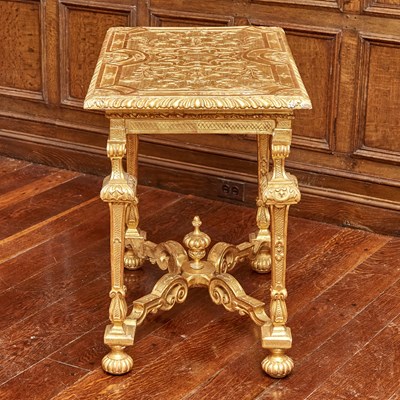 Lot 566 - William and Mary Gilt-Gesso Side Table