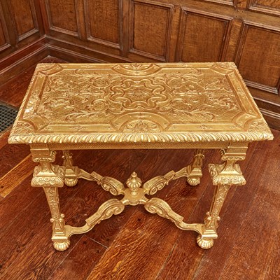 Lot 566 - William and Mary Gilt-Gesso Side Table