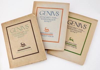 Lot 289 - A complete set of the Expressionist periodical "Genius"