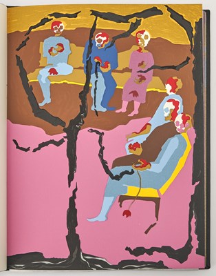Lot 238 - Hersey's Hiroshima with screen prints by Jacob Lawrence