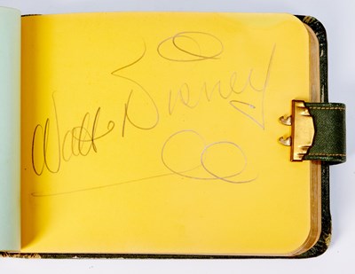 Lot 600 - An autograph album with signatures from the Golden Age of Hollywood