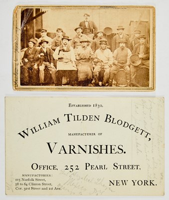 Lot 98 - A mid-19th-century manuscript of recipes for a New York City Varnish and Oils manufacturer