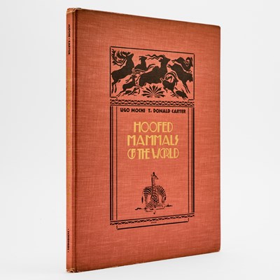 Lot 17 - Hoofed Animals of the World, inscribed by Mochi with a reference to a Roosevelt book