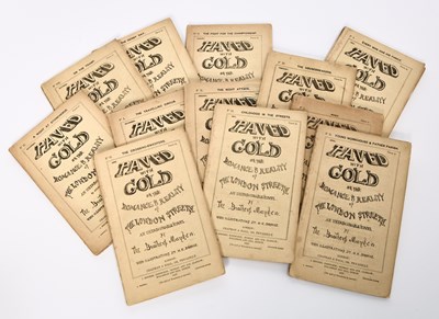 Lot 153 - The Mayhew Brothers' novel about London's poor in original parts, with illustrations by "Phiz"