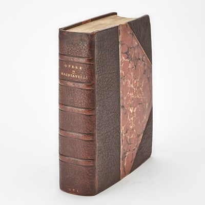 Lot 11 - A Testina edition of Machiavelli's Opere