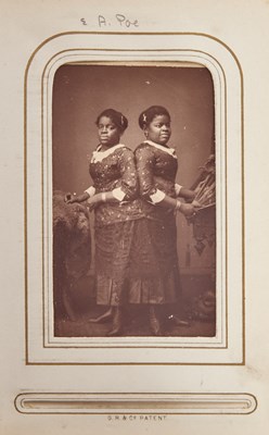 Lot 38 - A Civil War Era Album of Cartes de Visite, featuring many of Barnum's Celebrities