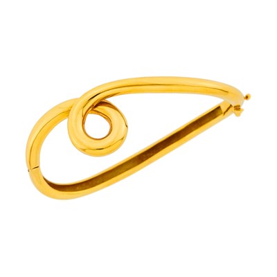 Lot 5 - Angela Cummings Gold Bangle Bracelet
