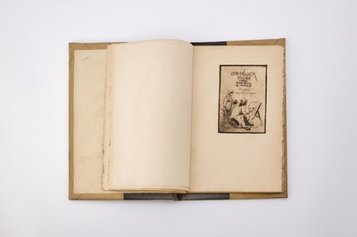 Lot 276 - Bernhardt Wall's scarce set of etchings of Greenwich Village, "The Montmartre of America"