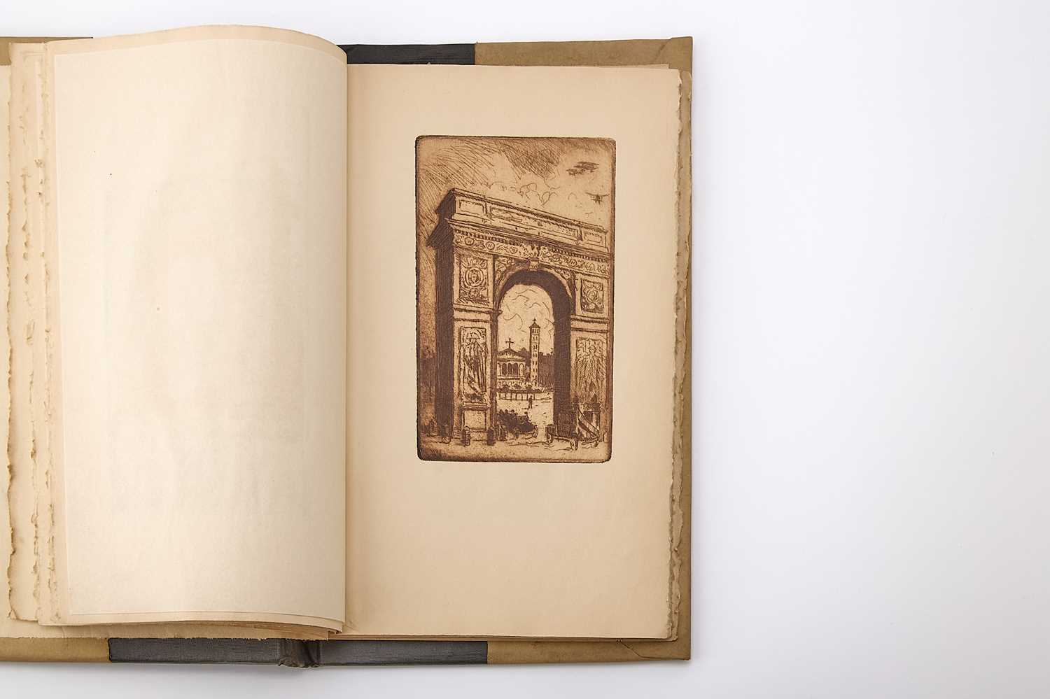 Lot 276 - Bernhardt Wall's scarce set of etchings of Greenwich Village, "The Montmartre of America"
