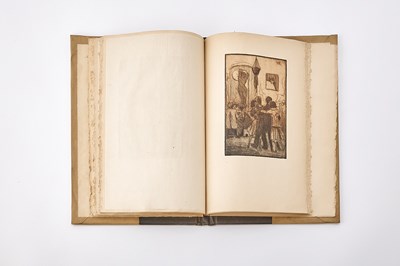 Lot 276 - Bernhardt Wall's scarce set of etchings of Greenwich Village, "The Montmartre of America"