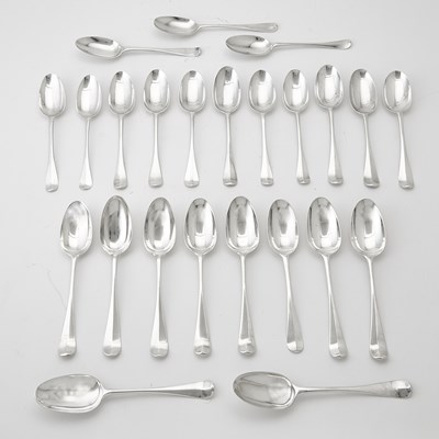 Lot 99 - Group of Twenty-Four Georgian Sterling Silver Tablespoons