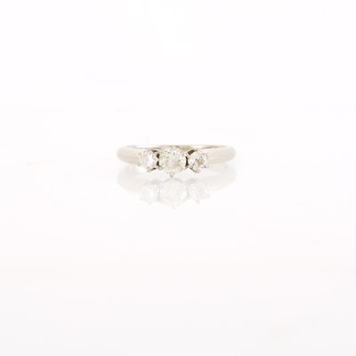 Lot 1099 - White Gold and Diamond Ring