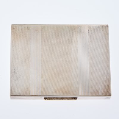 Lot 1306 - Sterling Silver Vanity Case