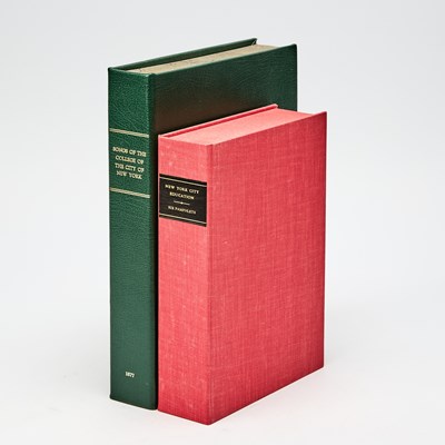 Lot 199 - A collection of pamphlets on eduction in New York