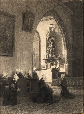 Lot 604 - Léon Augustin L'hermitte