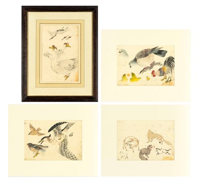 Lot 778 - Four Japanese School Illustrations