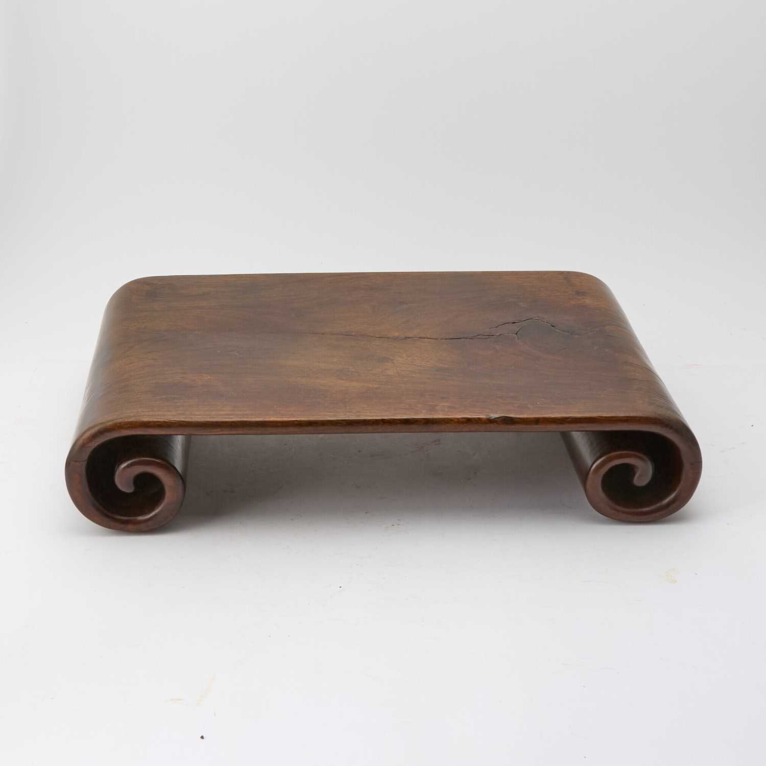 Lot 101 - A Chinese Hardwood Stand
