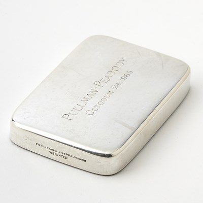 Lot 374 - Tiffany & Co. Sterling Silver Silver Paperweight