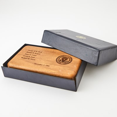 Lot 365 - Peace Pen Symbolizing End of Nuclear Arms Race Presented to President Gerald Ford