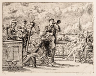 Lot 10 - Reginald Marsh (1898-1954)