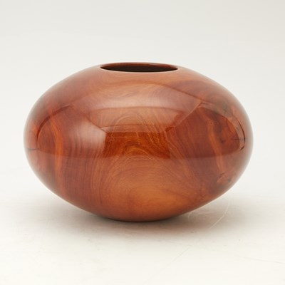 Lot 801 - Matt Moulthrop Turned Cherry Laurel Bowl