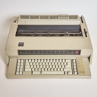 Lot 21 - Barbara Taylor Bradford OBE's IBM Wheelwriter 6 typewriter, used to write many novels