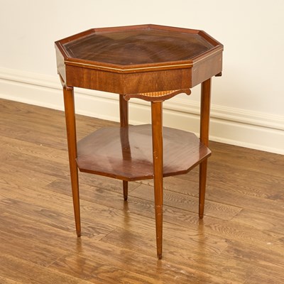 Lot 118 - George III Style Inlaid Mahogany Side Table