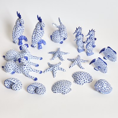 Lot 138 - Collection of Andrea by Sadek Porcelain Animal Figures