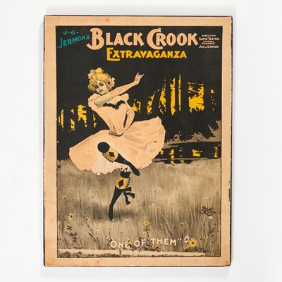 Lot 646 - Rare Poster for The Black Crook, considered the First American Musical