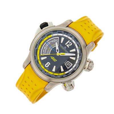 Lot 1036 - Jaeger LeCoultre Titanium Master Compressor Extreme with Alarm '46' Wristwatch, Ref. 150.T.42