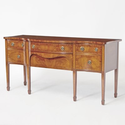 Lot 122 - George III Style Inlaid Mahogany Sideboard