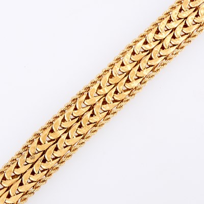Lot 1165 - Gold Bracelet