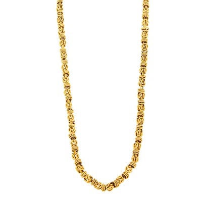 Lot 11 - Long Gold Chain Necklace