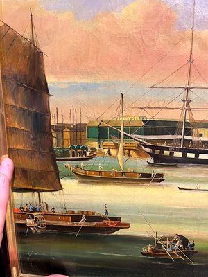 Lot 141 - A China Trade Painting