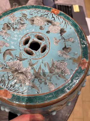 Lot 661 - A Pair of Miniature Chinese Dayazhai Garden Stools